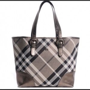 authentic BURBERRY tote